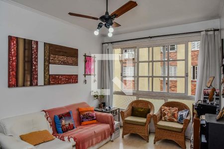 Sala de apartamento à venda com 1 quarto, 44m² em Auxiliadora, Porto Alegre