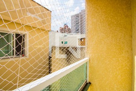 Varanda do Quarto 1 de apartamento para alugar com 2 quartos, 48m² em Parque Bandeirante, Santo André