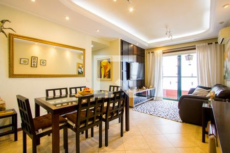 Sala de apartamento à venda com 3 quartos, 78m² em Jardim Bela Vista, Santo André