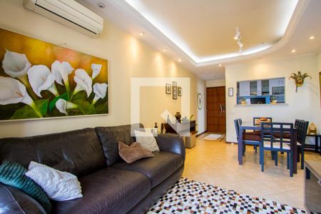 Sala de apartamento à venda com 3 quartos, 78m² em Jardim Bela Vista, Santo André