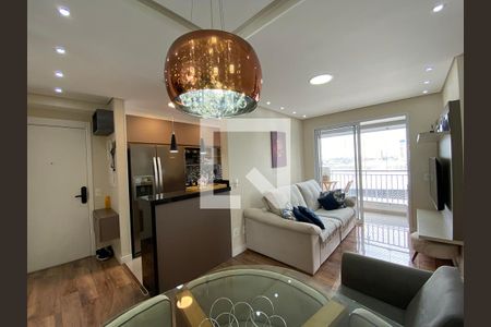 Sala de apartamento à venda com 2 quartos, 56m² em Brás, São Paulo