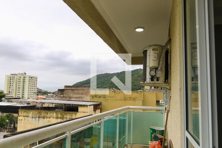Varanda da Sala de apartamento para alugar com 2 quartos, 50m² em Quintino Bocaiúva, Rio de Janeiro