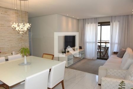 Sala de apartamento à venda com 3 quartos, 85m² em Jardim Santa Cruz (campo Grande), São Paulo