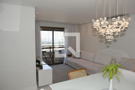 Sala de apartamento à venda com 3 quartos, 85m² em Jardim Santa Cruz (campo Grande), São Paulo