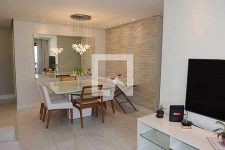 Sala de apartamento à venda com 3 quartos, 85m² em Jardim Santa Cruz (campo Grande), São Paulo