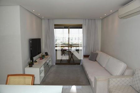 Sala de apartamento à venda com 3 quartos, 85m² em Jardim Santa Cruz (campo Grande), São Paulo