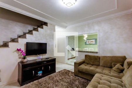 Sala de casa à venda com 2 quartos, 110m² em Jardim Utinga, Santo André