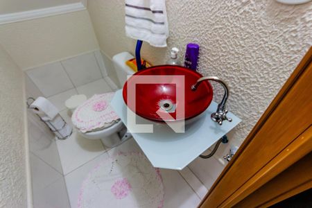 Lavabo de casa à venda com 2 quartos, 110m² em Jardim Utinga, Santo André