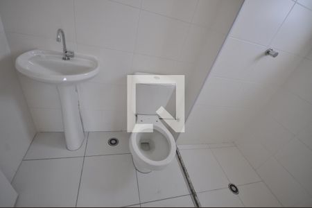 Banheiro da Suíte de apartamento à venda com 1 quarto, 29m² em Vila Guilherme, São Paulo