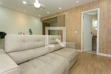 Sala - Sofá 1 de apartamento à venda com 3 quartos, 105m² em Tatuapé, São Paulo