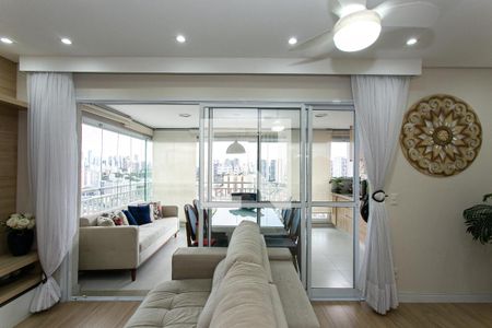 Sala de apartamento à venda com 3 quartos, 105m² em Tatuapé, São Paulo