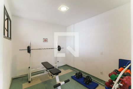 Apartamento para alugar com 34m², 1 quarto e 1 vaga Apartamento para alugar com 34m², 1 quarto e 1 vagaÁrea comum - Academia