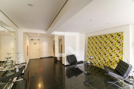 Apartamento para alugar com 34m², 1 quarto e 1 vaga Apartamento para alugar com 34m², 1 quarto e 1 vagaHall social