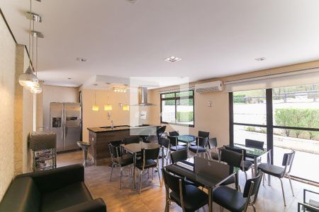 Apartamento para alugar com 34m², 1 quarto e 1 vaga Apartamento para alugar com 34m², 1 quarto e 1 vagaÁrea comum - Salão de festas