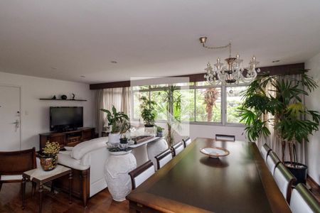 Sala de apartamento à venda com 3 quartos, 120m² em Higienópolis, São Paulo