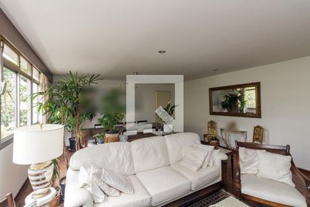 Sala de apartamento à venda com 3 quartos, 120m² em Higienópolis, São Paulo