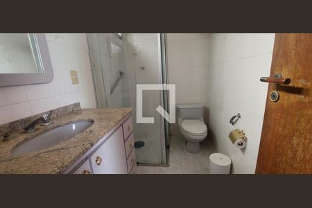 Banheiro de apartamento à venda com 3 quartos, 136m² em Parque das Nações, Santo André