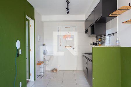 Cozinha  de apartamento para alugar com 1 quarto, 30m² em Ferreira, São Paulo