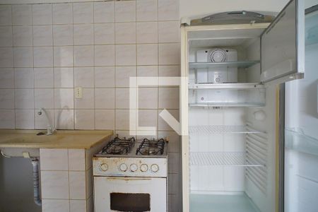 Cozinha de kitnet/studio para alugar com 1 quarto, 29m² em Trindade, Florianópolis