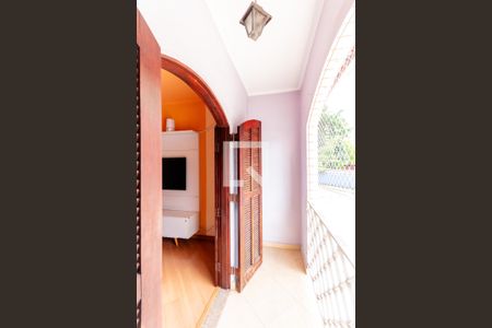 Varanda da Suíte de casa à venda com 3 quartos, 380m² em Parque Jaçatuba, Santo André