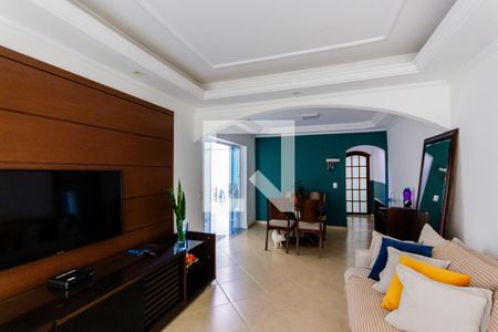 Sala de casa à venda com 3 quartos, 380m² em Parque Jaçatuba, Santo André
