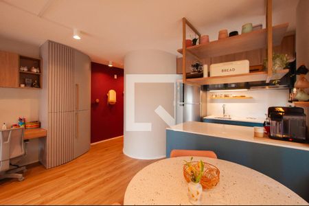 Sala de apartamento para alugar com 1 quarto, 48m² em Pinheiros, São Paulo