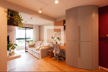 Sala de apartamento para alugar com 1 quarto, 48m² em Pinheiros, São Paulo