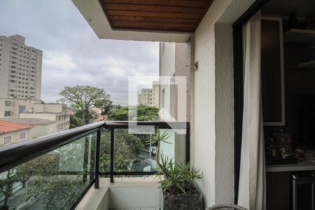 Varanda da Sala de apartamento à venda com 3 quartos, 75m² em Vila Monumento, São Paulo