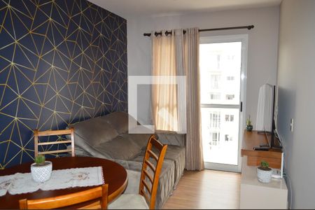 Sala  de apartamento para alugar com 2 quartos, 52m² em Jardim Colonial, São Paulo