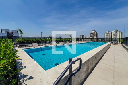 Studio à venda com 27m², 1 quarto e sem vagaPiscina