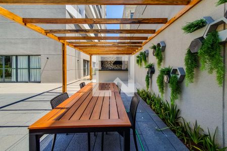 Studio à venda com 27m², 1 quarto e sem vaga Studio à venda com 27m², 1 quarto e sem vagaÁrea comum - Churrasqueira