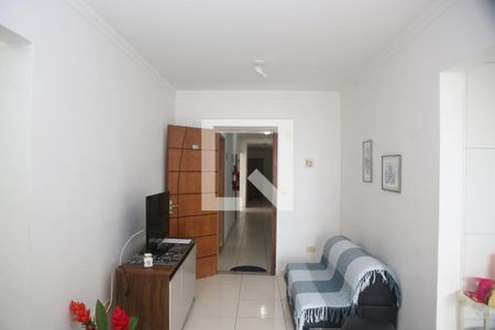 Sala de apartamento para alugar com 1 quarto, 48m² em Maracanã, Praia Grande