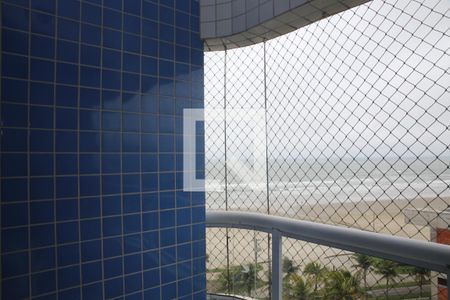 Varanda da Sala de apartamento para alugar com 1 quarto, 48m² em Maracanã, Praia Grande