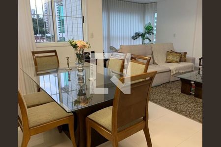 Sala  de apartamento à venda com 3 quartos, 113m² em Luxemburgo, Belo Horizonte