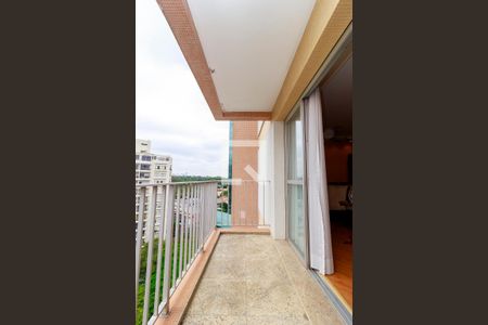 Sala - Varanda de apartamento para alugar com 3 quartos, 115m² em Brooklin, São Paulo