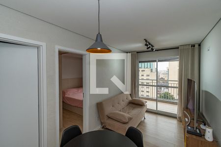 Sala de Estar/Jantar  de apartamento para alugar com 1 quarto, 40m² em Centro, Campinas