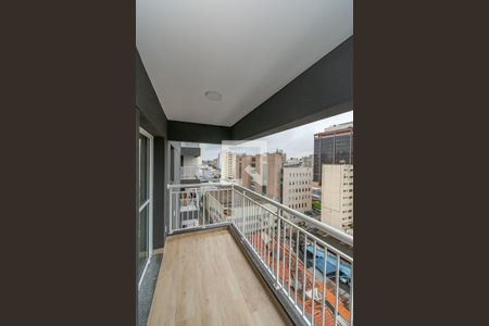 Varanda Sala de Estar/Jantar de apartamento para alugar com 1 quarto, 40m² em Centro, Campinas