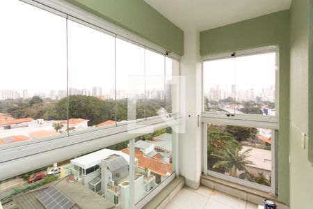 Varanda  de apartamento à venda com 2 quartos, 60m² em Indianópolis, São Paulo