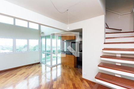 Sala de apartamento à venda com 2 quartos, 60m² em Indianópolis, São Paulo