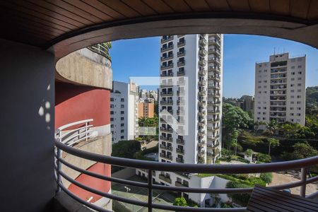 Varanda de apartamento à venda com 3 quartos, 124m² em Real Parque, São Paulo