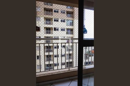 Varanda da Sala de apartamento à venda com 2 quartos, 52m² em Utinga, Santo André