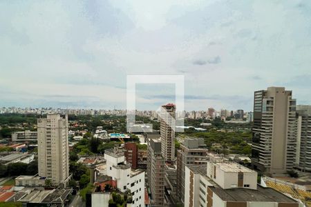 Vista de kitnet/studio à venda com 1 quarto, 27m² em Moema, São Paulo