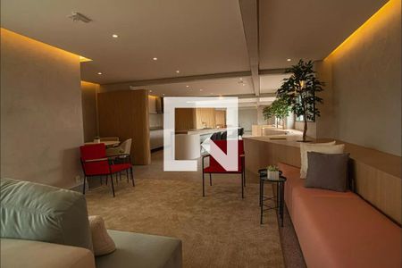 Área Comum - Salão de Festas de apartamento para alugar com 1 quarto, 24m² em Bela Vista, São Paulo