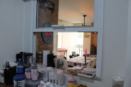 Apartamento à venda com 88m², 2 quartos e 2 vagasJanela da cozinha para varanda