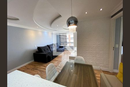 sala  de apartamento à venda com 3 quartos, 76m² em Marechal Rondon, Canoas