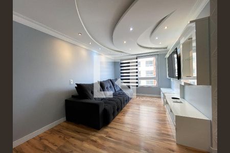 sala  de apartamento à venda com 3 quartos, 76m² em Marechal Rondon, Canoas