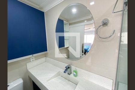 Apartamento à venda com 76m², 3 quartos e 1 vaga Apartamento à venda com 76m², 3 quartos e 1 vagaBanheiro da Suíte