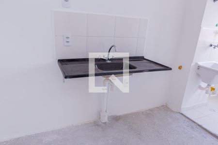 Sala cozinha e Lavanderia de apartamento à venda com 2 quartos, 35m² em Vila Ré, São Paulo