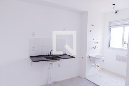Sala cozinha e Lavanderia de apartamento à venda com 2 quartos, 35m² em Vila Ré, São Paulo