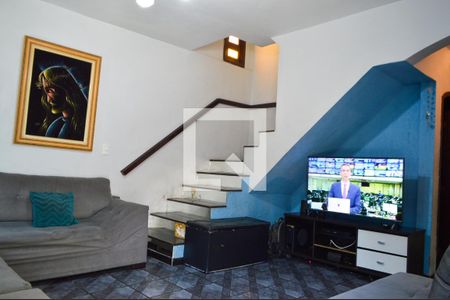 Sala  de casa de condomínio à venda com 5 quartos, 178m² em Taquara, Rio de Janeiro